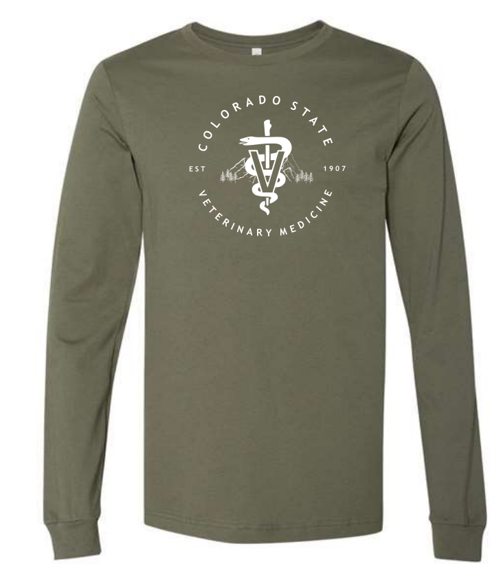 Long Sleeve Mountain CSU T-Shirt
