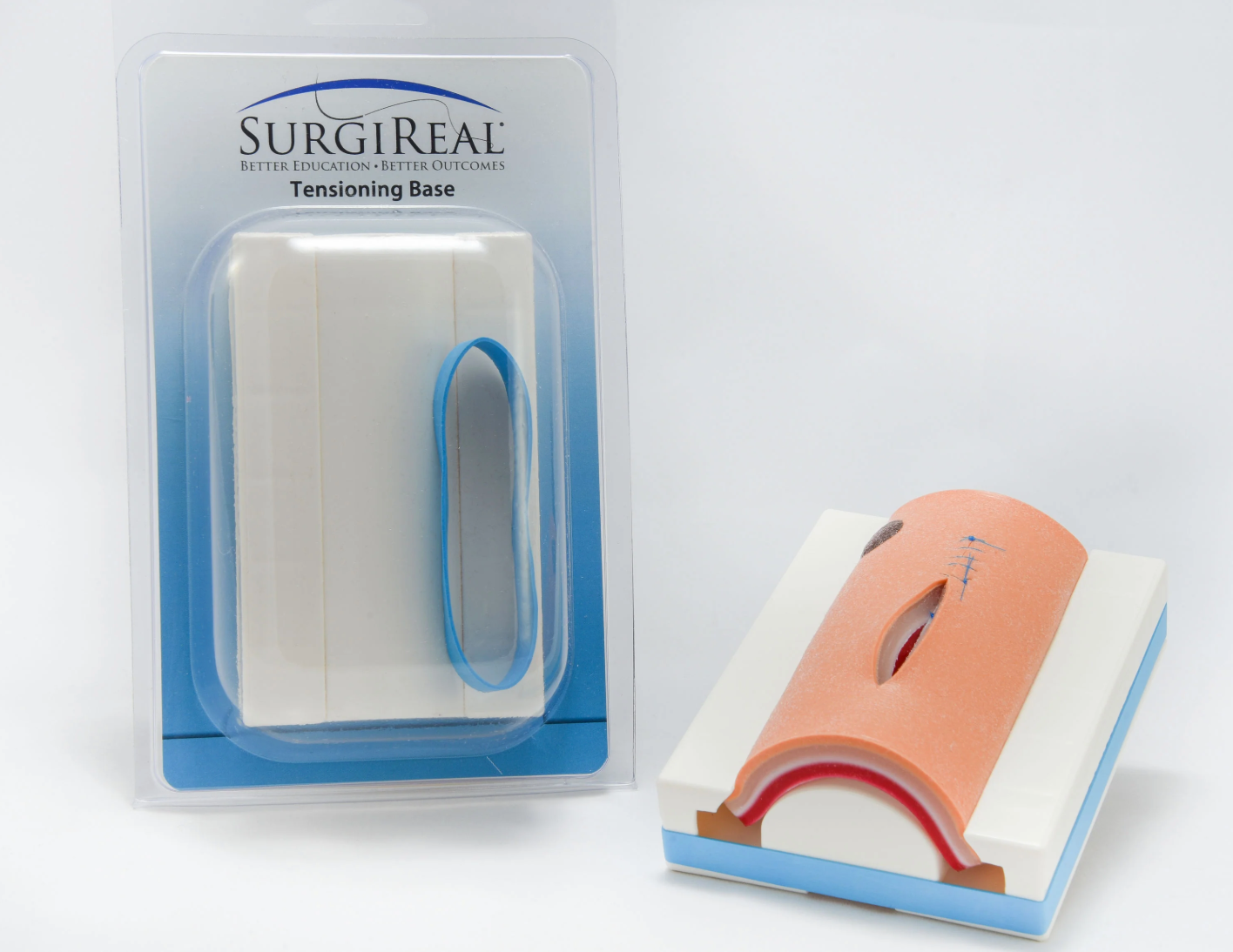 Translucent Suture Pad w/ tension base