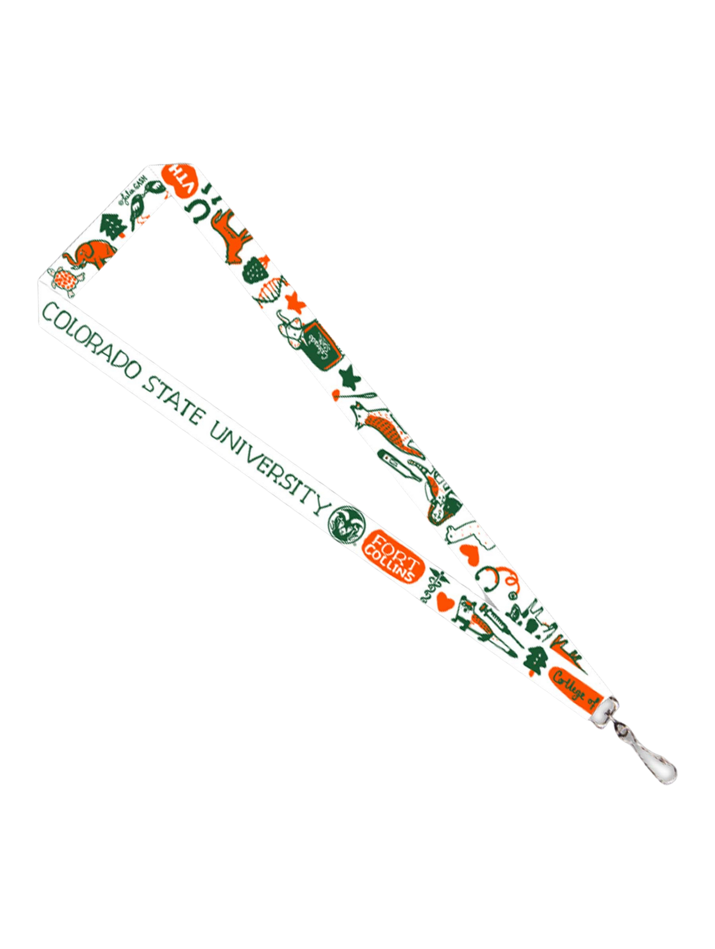 CSU DVM Julia Gash Lanyard