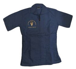 Embroidered Clinic Smock w/slit (Old Smock Style)