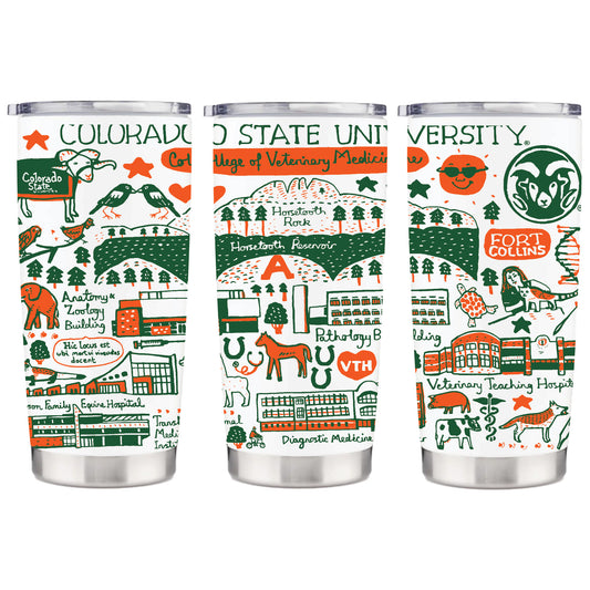 Julia Gash Metal Tumbler