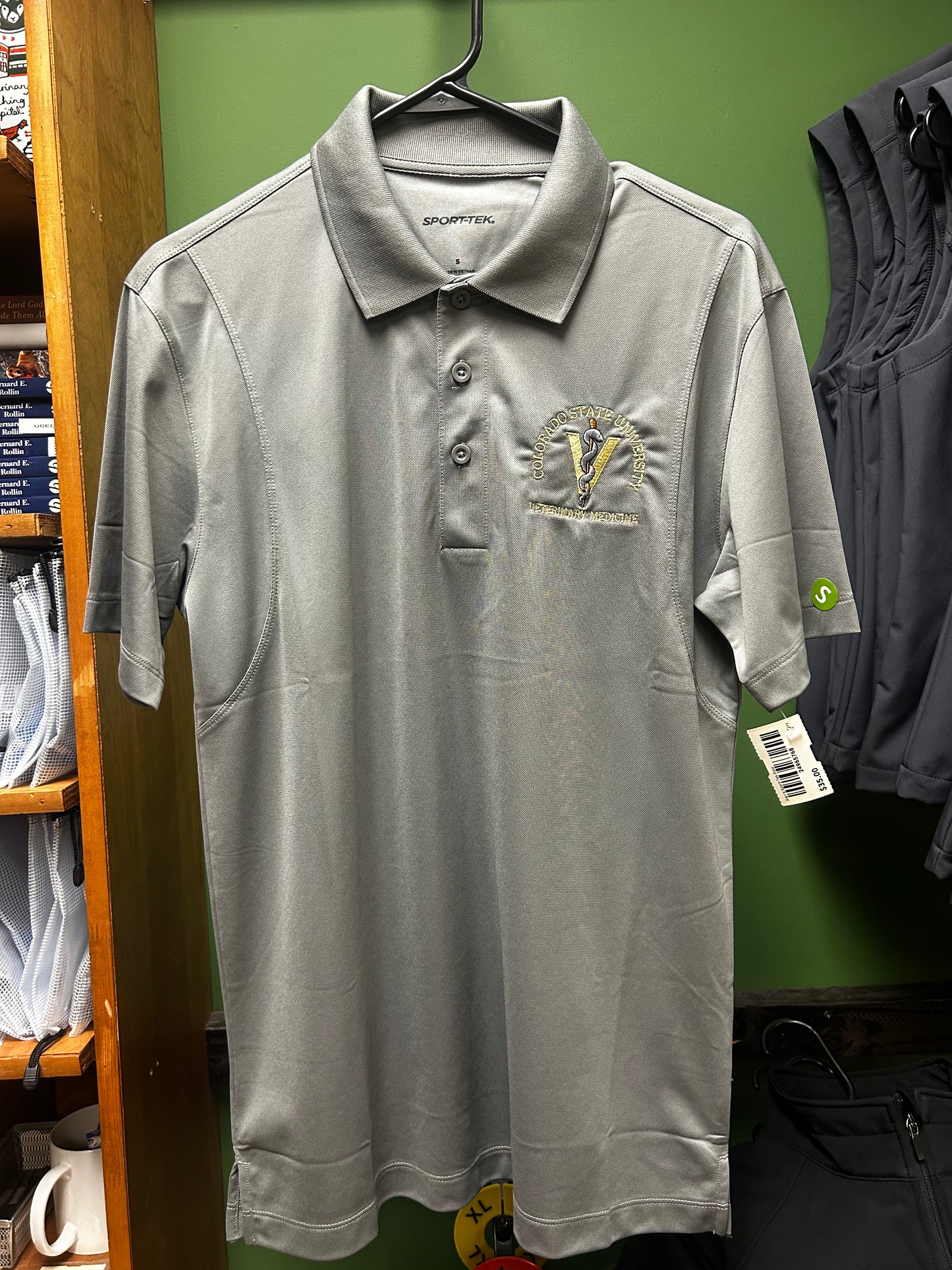 Sport Tek Polo - Retired Rod of Asclepius Logo