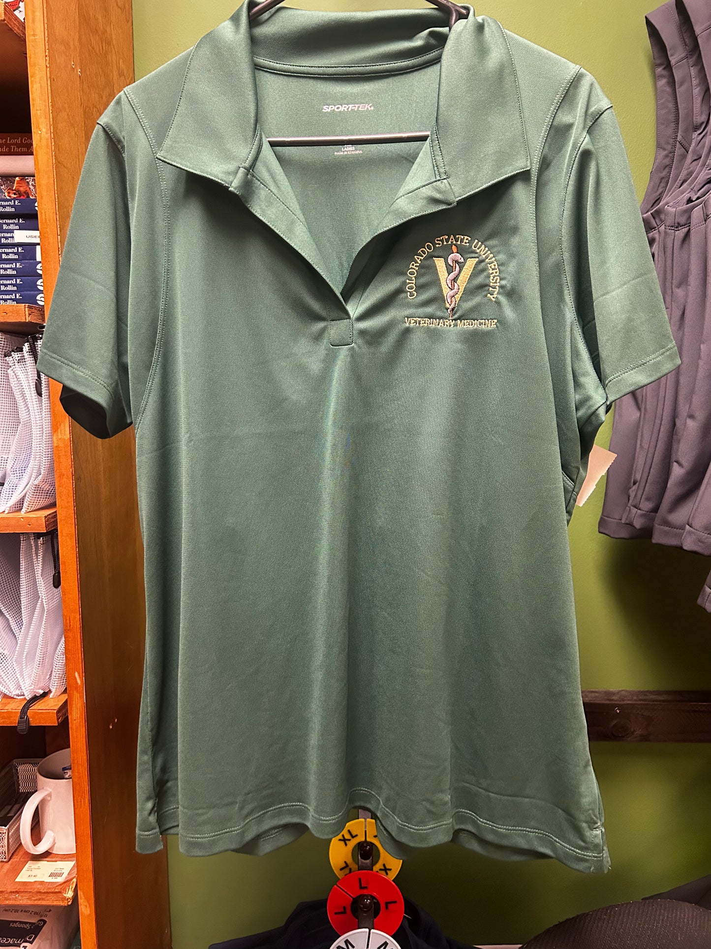Sport Tek Polo - Retired Rod of Asclepius Logo