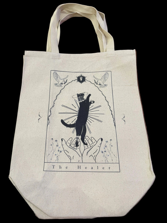 Cat Tarot Tote - by Maddy Clark