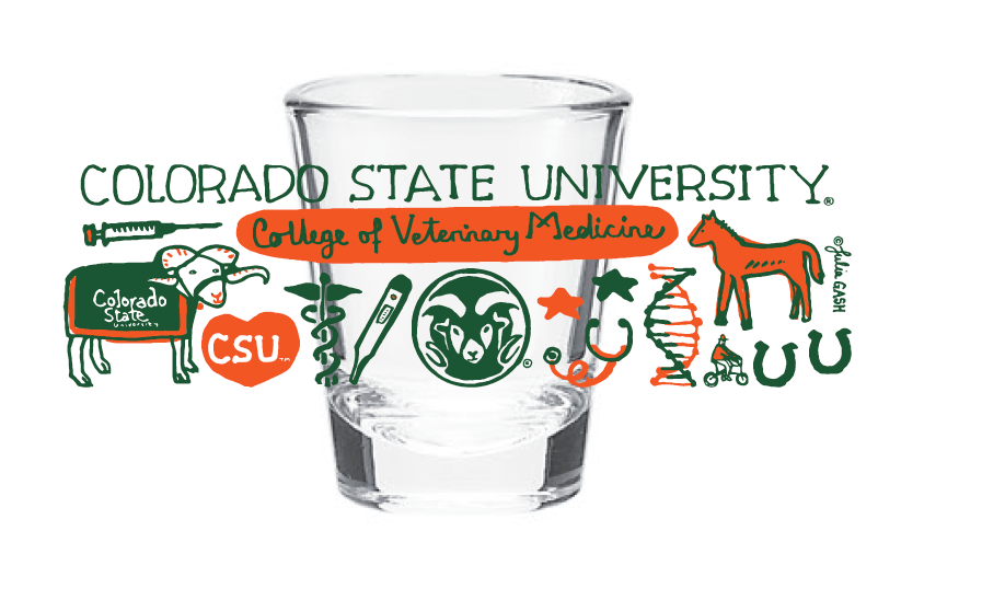 Julia Gash Shot Glass