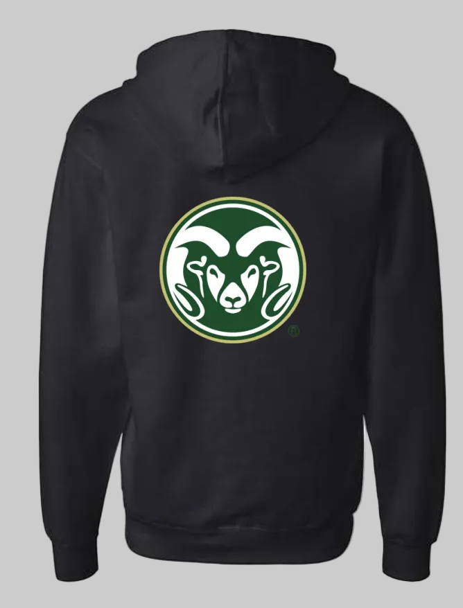 PREORDER NEW Full Zip with Pawprints - DVM Logo