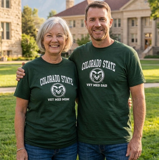 *NEW* Colorado State Vet Med Mom/Dad T-shirt