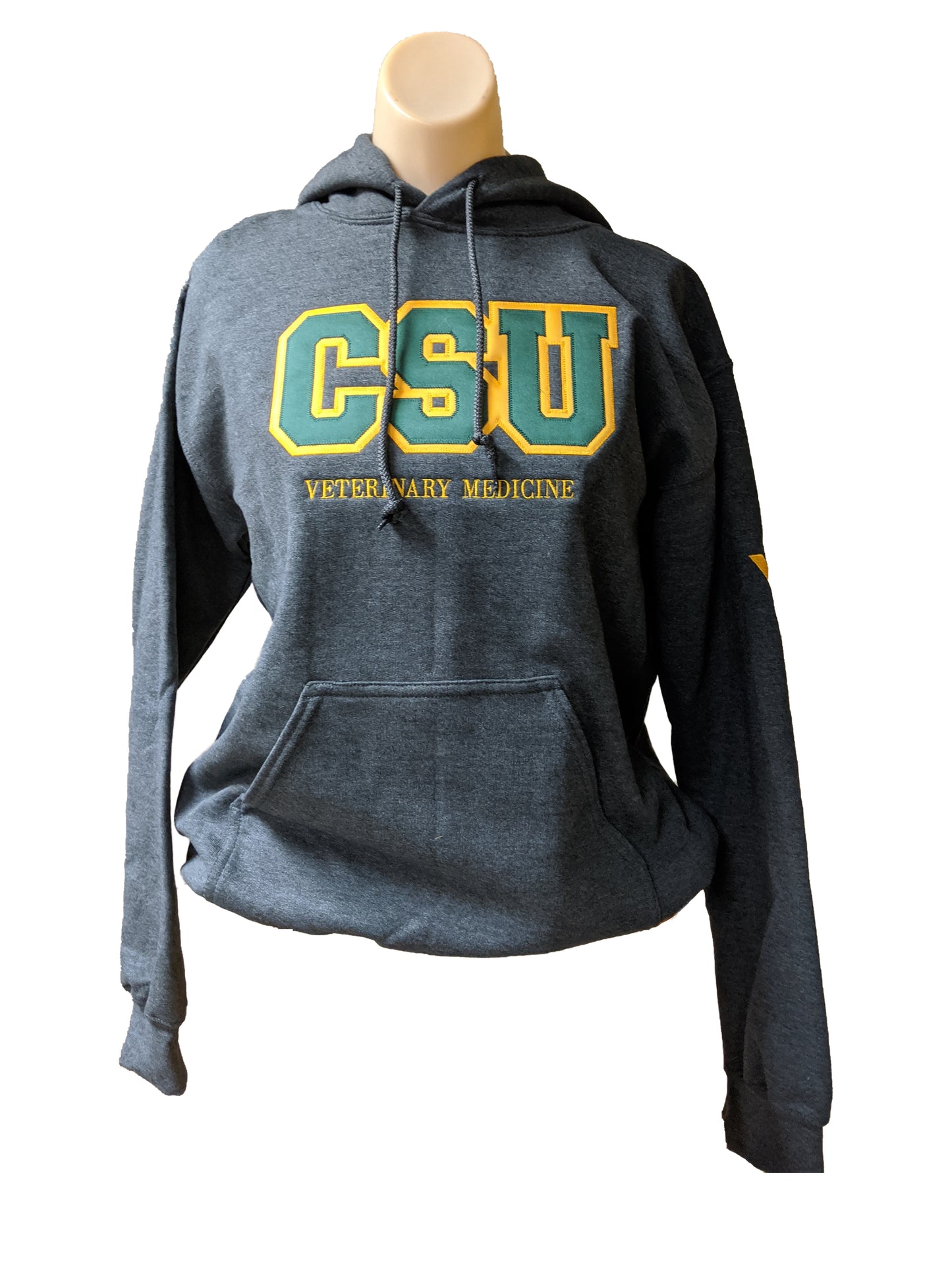 CSU Twill Hooded Sweatshirt