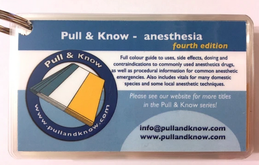 Pull & Know Anesthesia Cards